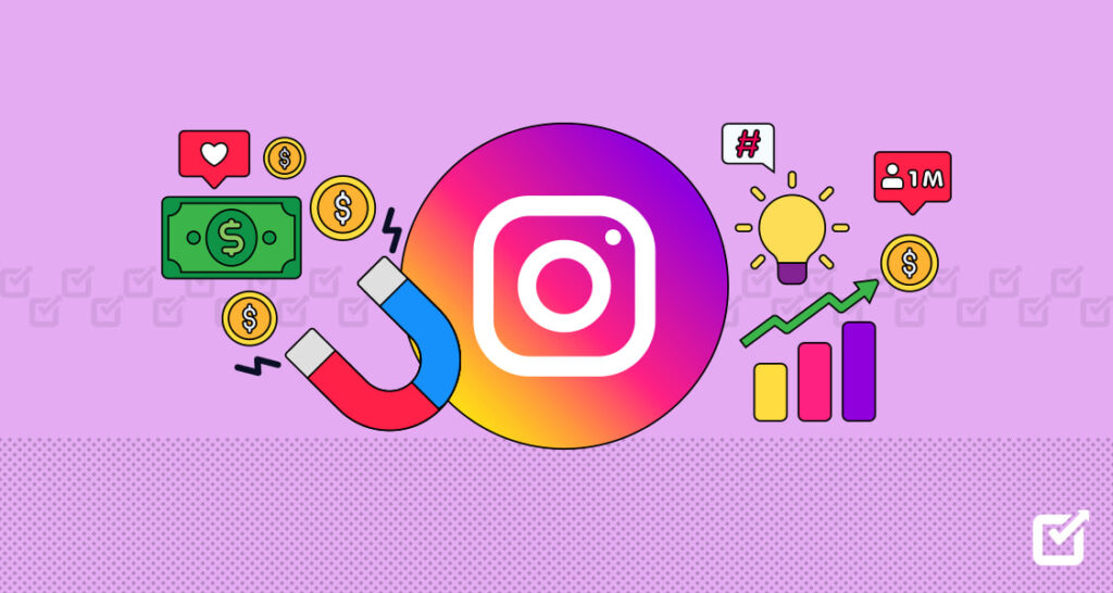 Instagram logo graphic symbolizing influencer dominance in Nigerian marketing, 2025.